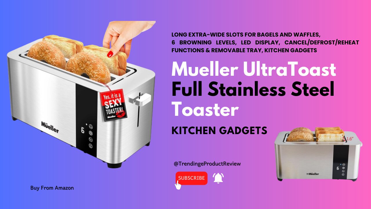 Mueller UltraToast Full Stainless Steel Toaster