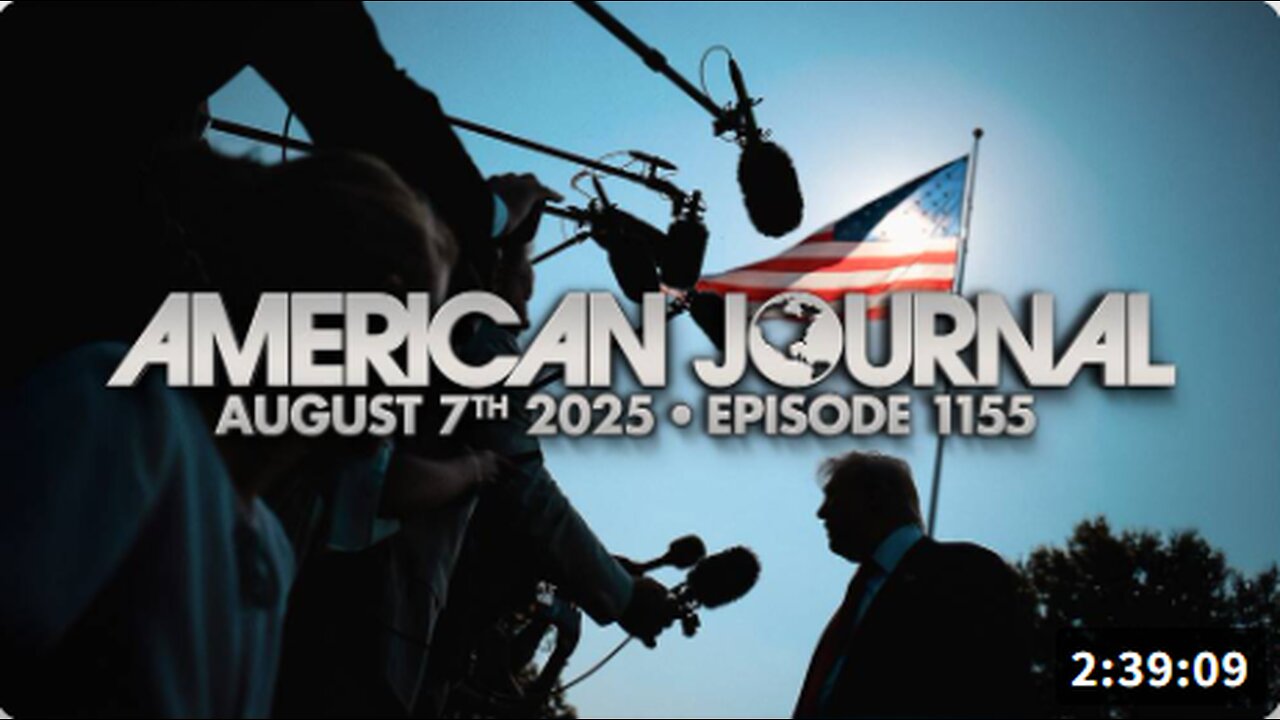 The American Journal: Media Baits Trump Into Again Dismissing Epstein Files As A “Hoax” — “Trying To Divert Attention To Something That’s Total Bulls**t” - FULL SHOW - 08/07/2025