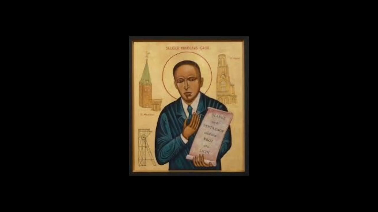 BLESSED NIKOLAUS GROSS, SAINT MAURUS, BLESSED GABRIEL OF FERRARA, SAINT MACARIUS OF EGYPT PFU 🙏🙏🙏