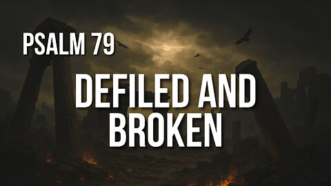 Psalm 79 – When Everything Is Destroyed and God Seems Silent