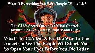 What The CIA Did After The War To The American We The People Will Shock You Open Your Eyes