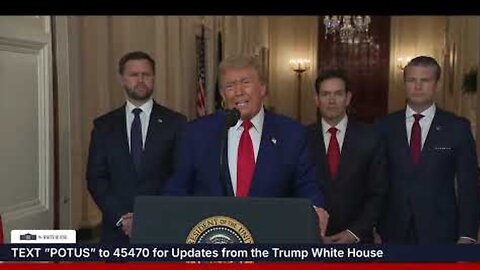 President Trump Delivers Address to the Nation, June 21, 2025