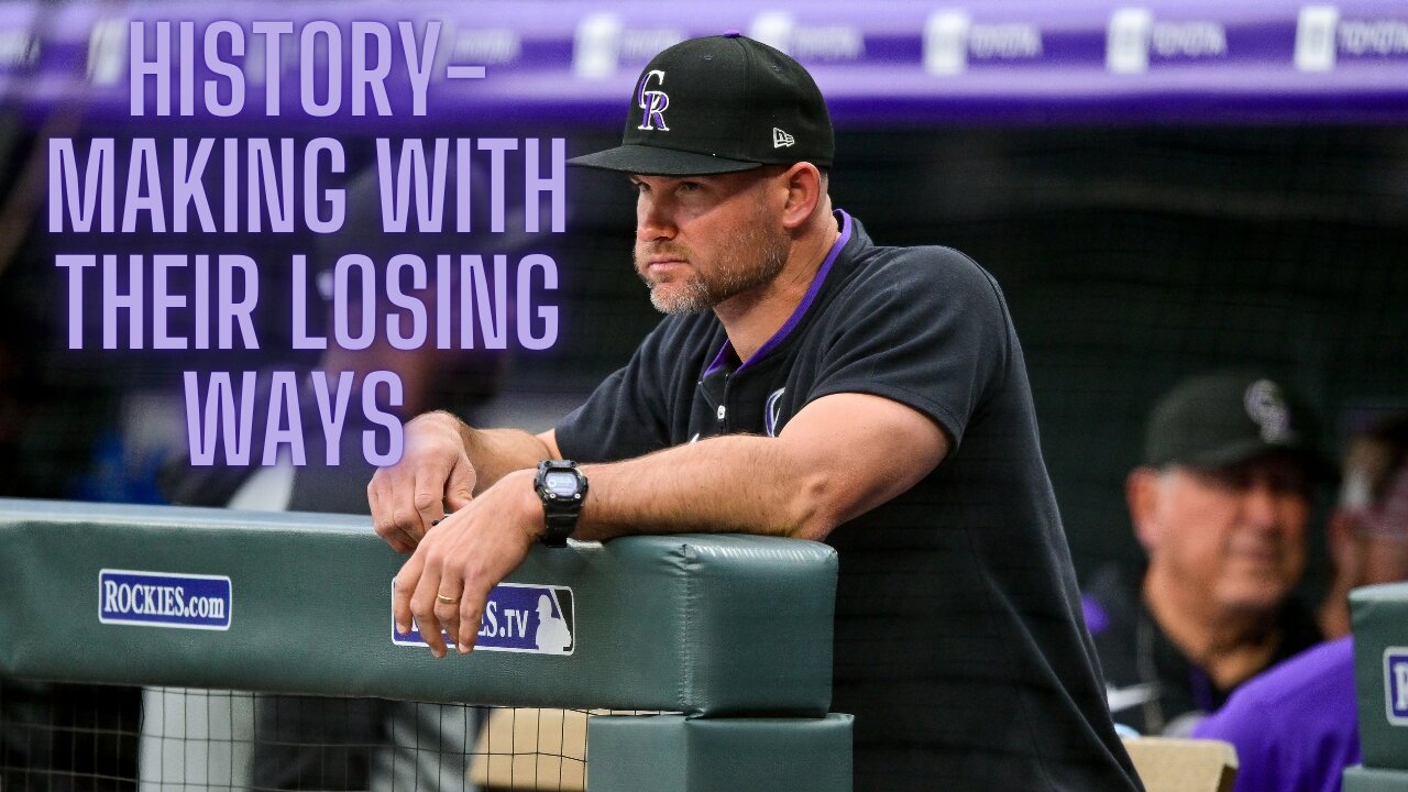 Colorado Rockies lose their 21st consecutive series, setting a new MLB record