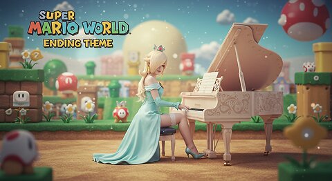 Super Mario World Ending Theme – Ragtime Piano Tribute to Tom Brier 🎮✨
