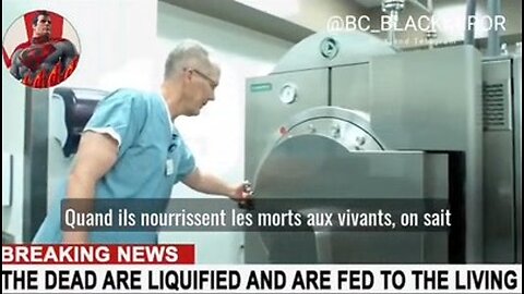 HORROR! Dead people are being liquified for consumption by humans!