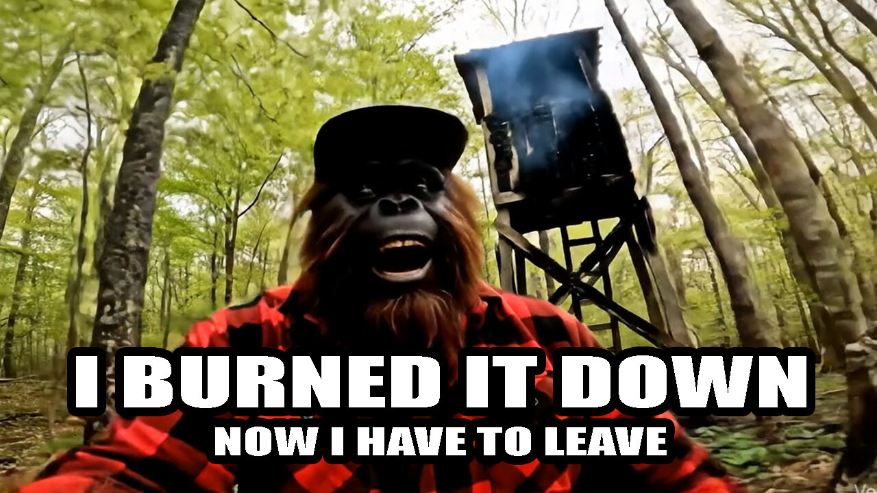 Bigfoot Vlog 1 - They blamed me on the news.... They were right :)