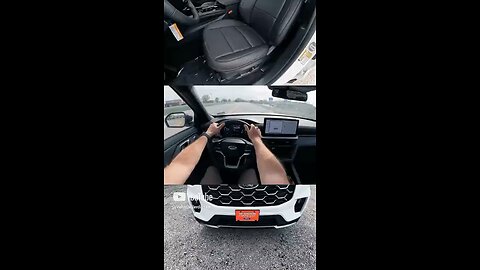 2025 Ford Explorer Platinum POV Driving. Don’t let the appearance fool you
