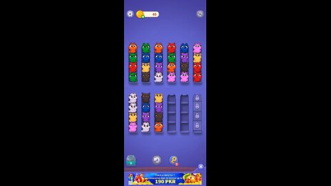Cute Kitten Sort Puzzle | Color Sorting Fun Game | Gameplay