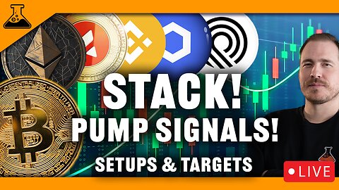 Crypto Pump Signals Flashing! Bitcoin $ETH $BNB $LINK $ONDO $AVAX