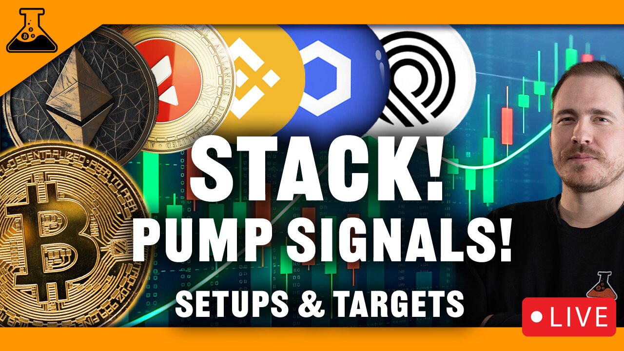 Crypto Pump Signals Flashing! Bitcoin $ETH $BNB $LINK $ONDO $AVAX