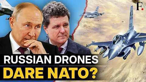 Putin's Drones Breach Romania's Airspace, NATO Nation Puts Jets On Alert, Summons Russian Envoy|N18G