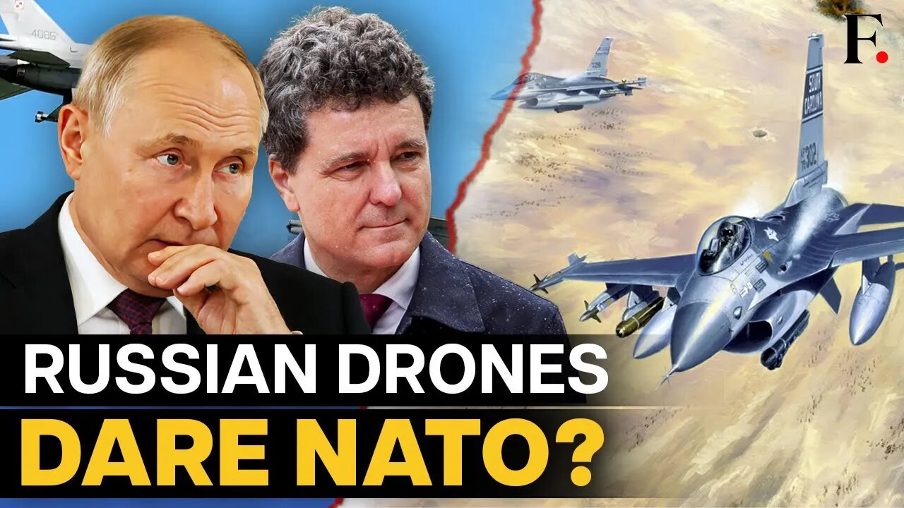 Putin's Drones Breach Romania's Airspace, NATO Nation Puts Jets On Alert, Summons Russian Envoy|N18G