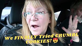 Our First TIME Ever Trying CRUMBL Cookie!