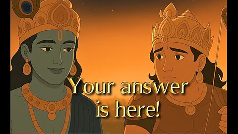 Tired of Overthinking? Here's What Krishna Told Arjun | Life-Changing Wisdom from the Gita