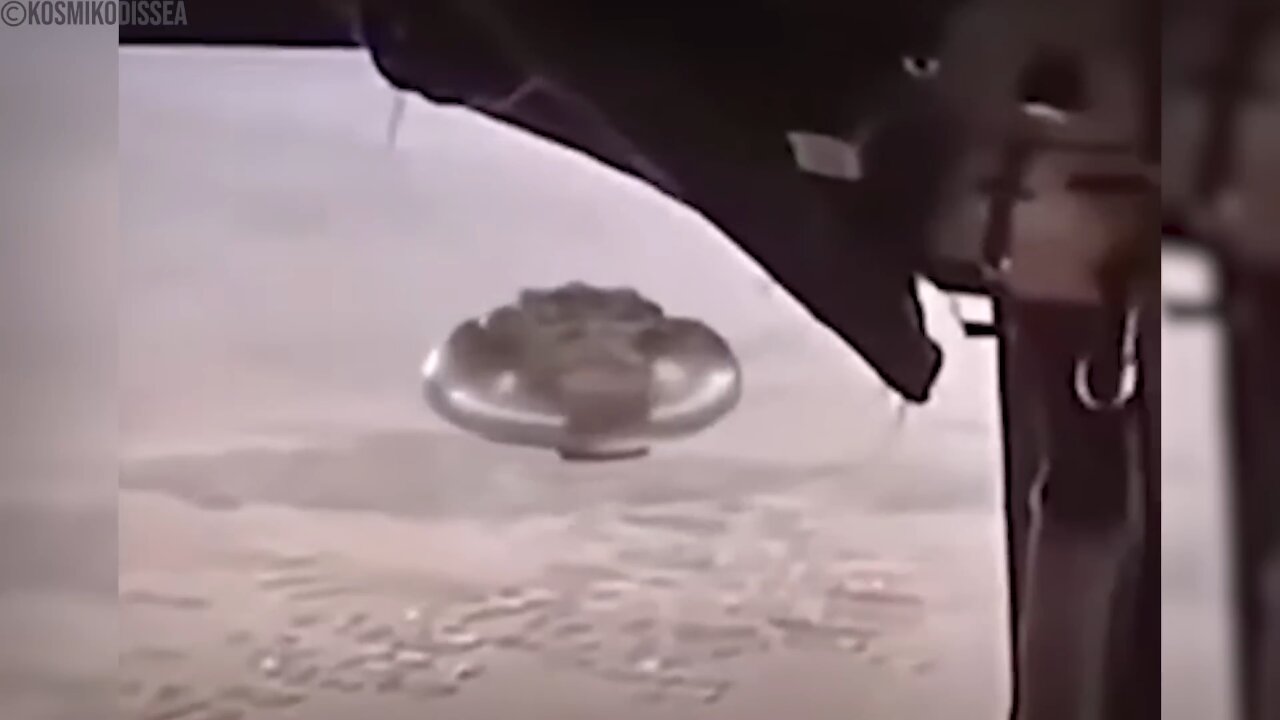 Helicopter Crew Captures UFO on Video