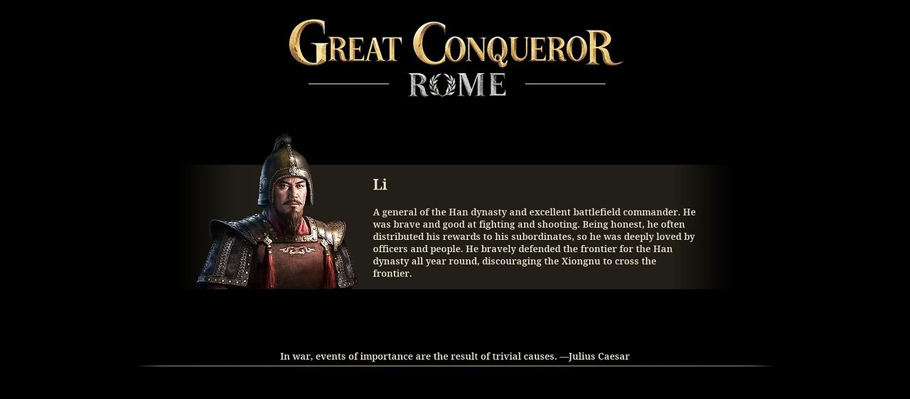 Great Conqueror Rome Chapter 14: Strike from the Han Army: Han Dynasty Decisive Battle pt.2