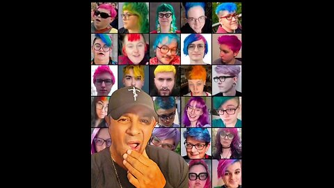 Why do liberals pain thier hair? Is it an expression statement?