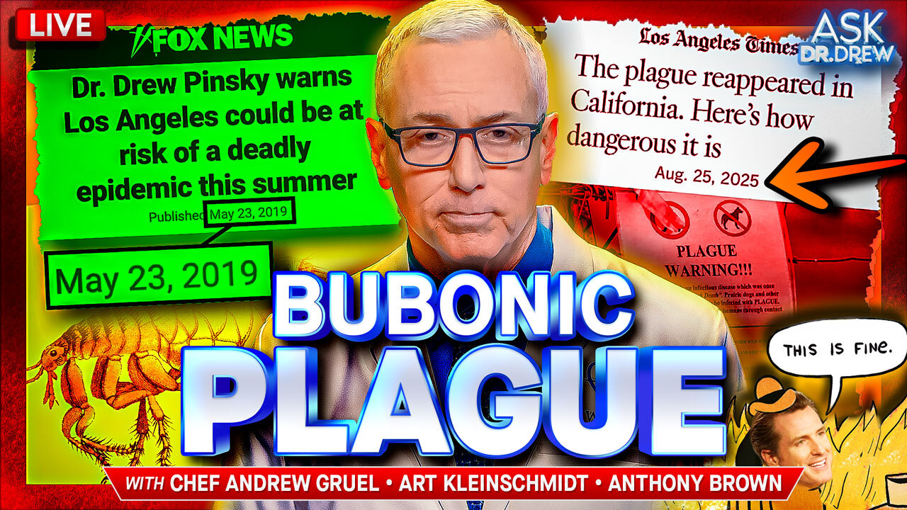 Bubonic Plague Hits CA: "Housing First" Homeless Supremacy's Latest Gift To America's Cities w/ Chef Gruel, Art Kleinschmidt & Anthony Brown – Ask Dr. Drew