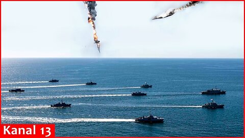Terrifying moments over Baltic Sea： Russian Il-20 comes face to face with NATO Eurofighter jets