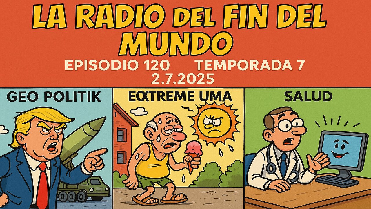 calor extremo / Ucrania sin armas -2.7.2025