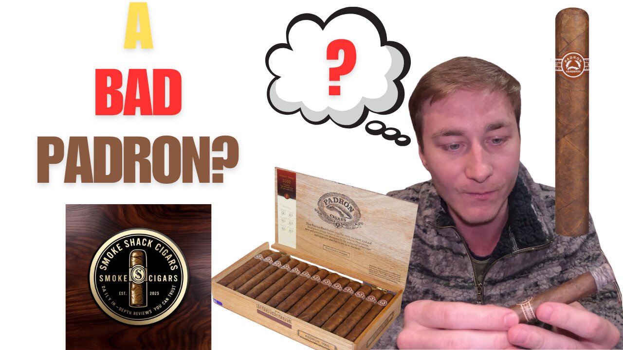 Did Connor Get A Bad Stick? Padron Series 2000 Cigar Review