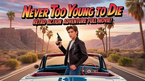 🎬 Never Too Young To Die | 80s Cult Classic Full Movie!
