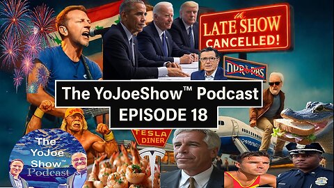 The YoJoeShow Podcast 🎙️E18: Coldplay 'CEO,' Biden Amnesia, Syria, It was a Coup!, Untoasted buns!