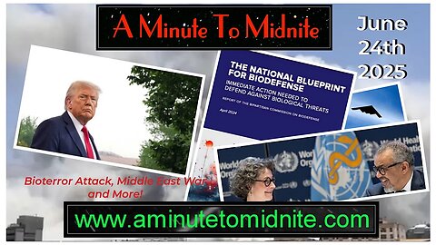 Bio-terror Attack Warning, Middle East War and More!