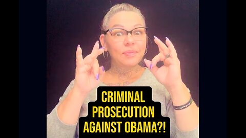 Criminal Persecution Against Obama?! 😱 #signlanguage #talk #asl #knowledge