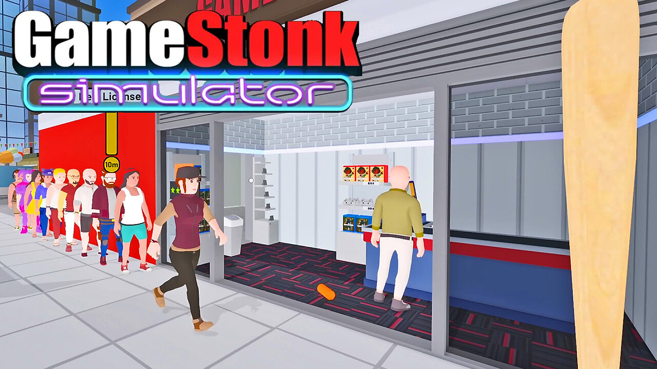 Surviving The Release Day Horde! Game Stonk Simulator | Demo Updated 2