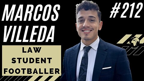 Marcos Villeda (Law Student, Footballer) #212 #law #student