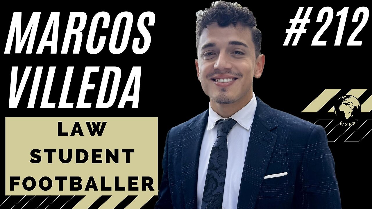 Marcos Villeda (Law Student, Footballer) #212 #law #student