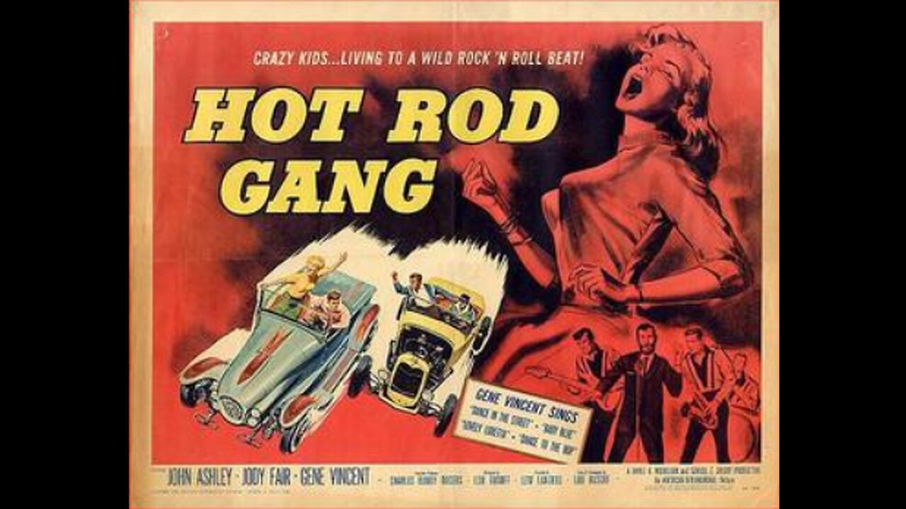 1958 Hot Rod Gang AIP Drive-In Double Feature