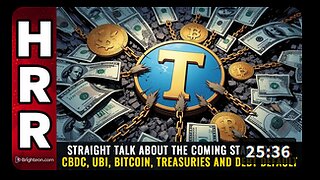 Financial talk about the coming STABLECOINS, CBDC, UBI, Bitcoin, Treasuries and DEBT