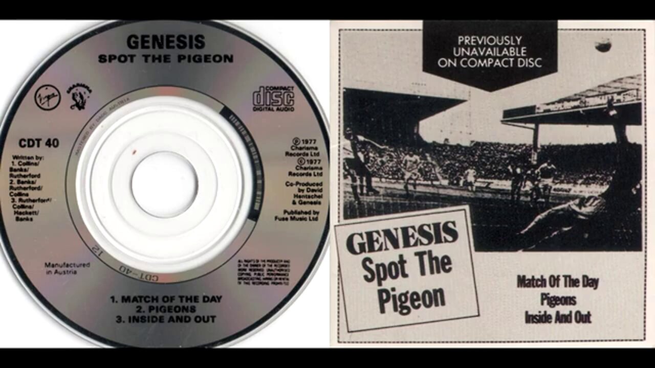 Genesis - Spot The Pigeon (1977) [Full EP]