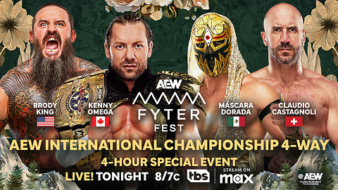 AEW Fyter Fest 6/4/2025 – Four Hours of Chaos, Confusion, and Crying! #shorts