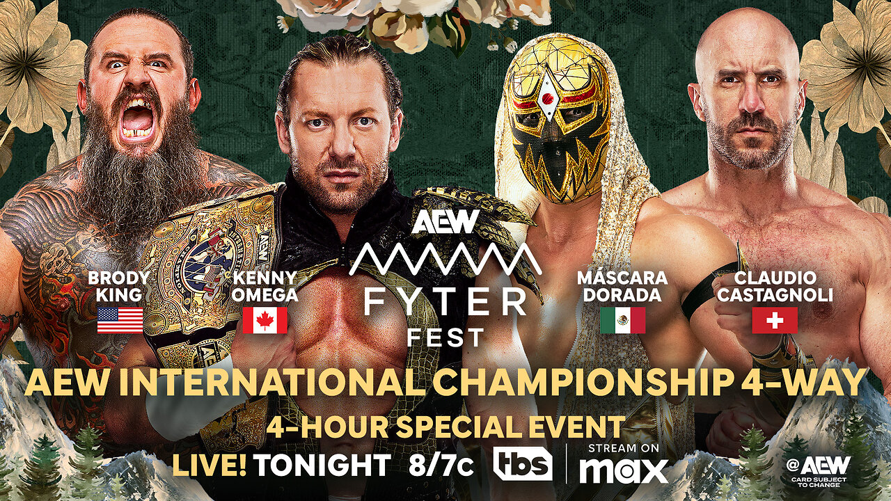 AEW Fyter Fest 6/4/2025 – Four Hours of Chaos, Confusion, and Crying! #shorts