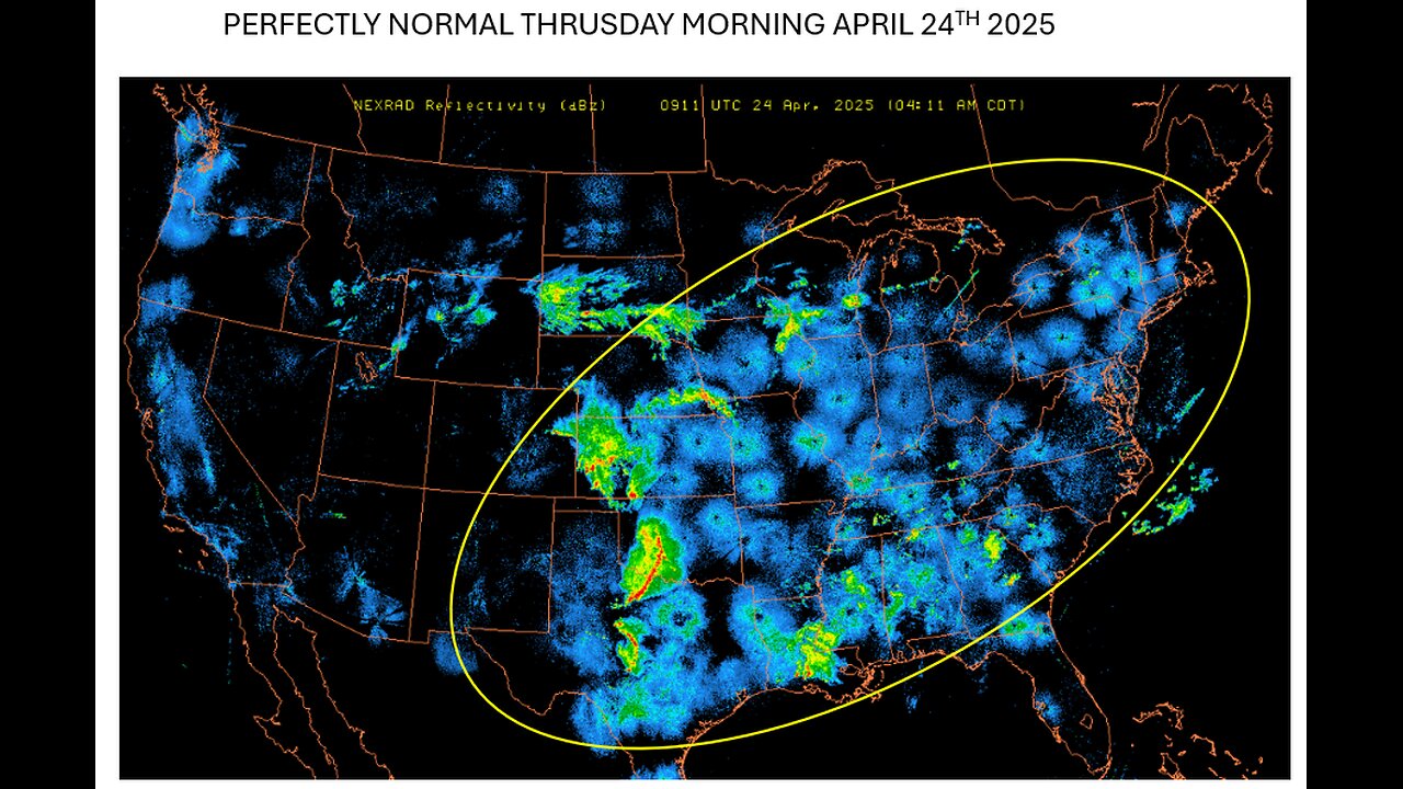 NOTHING TO SEE HERE - WEEKEND WEATHER MONDIFICATION INCOMING