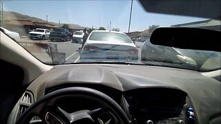 He took the car