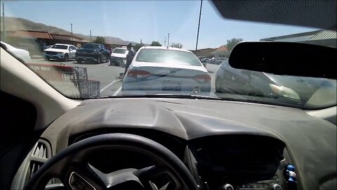 He took the car