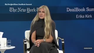 Erika Kirk tells NYT's Deal Book about leaving the boss babe life