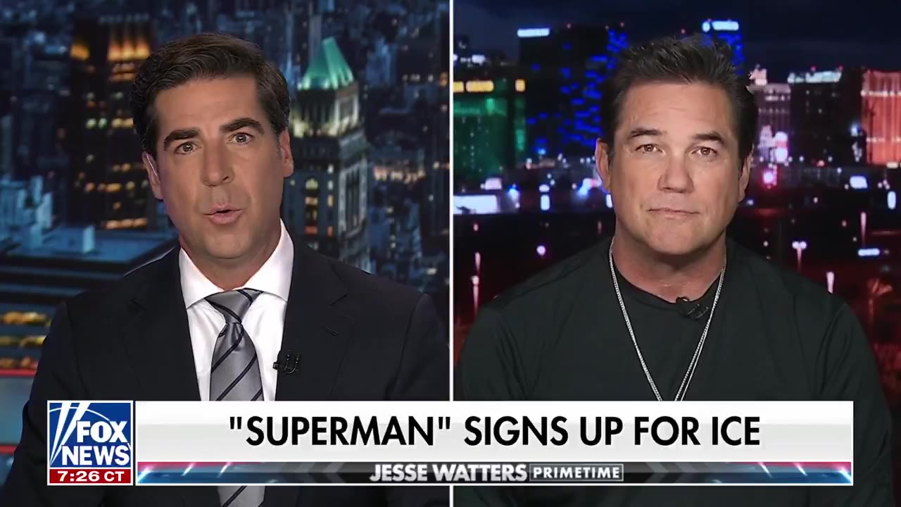 Dean Cain is joining ICE he says America needs PATRIOTS now more than ever