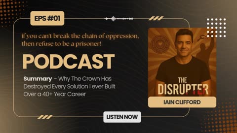 Why The Crown Has Destroyed Every Solution I ever Built Over a 40+ Year Career