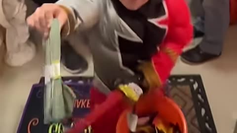 Giving iPhones Instead of Candy on Halloween! 😱📦