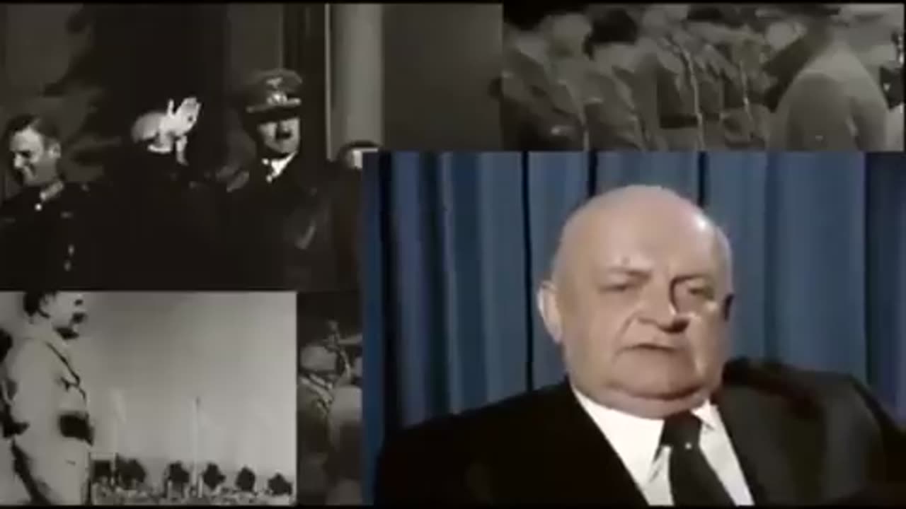 With that Hitler said in a monotone… For the coming man