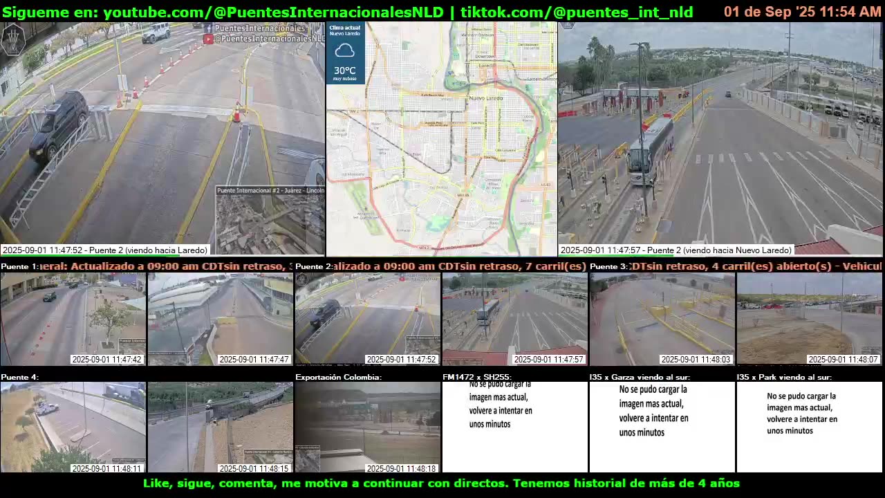 Puentes Internacionales NLD (Youtube / TikTok)