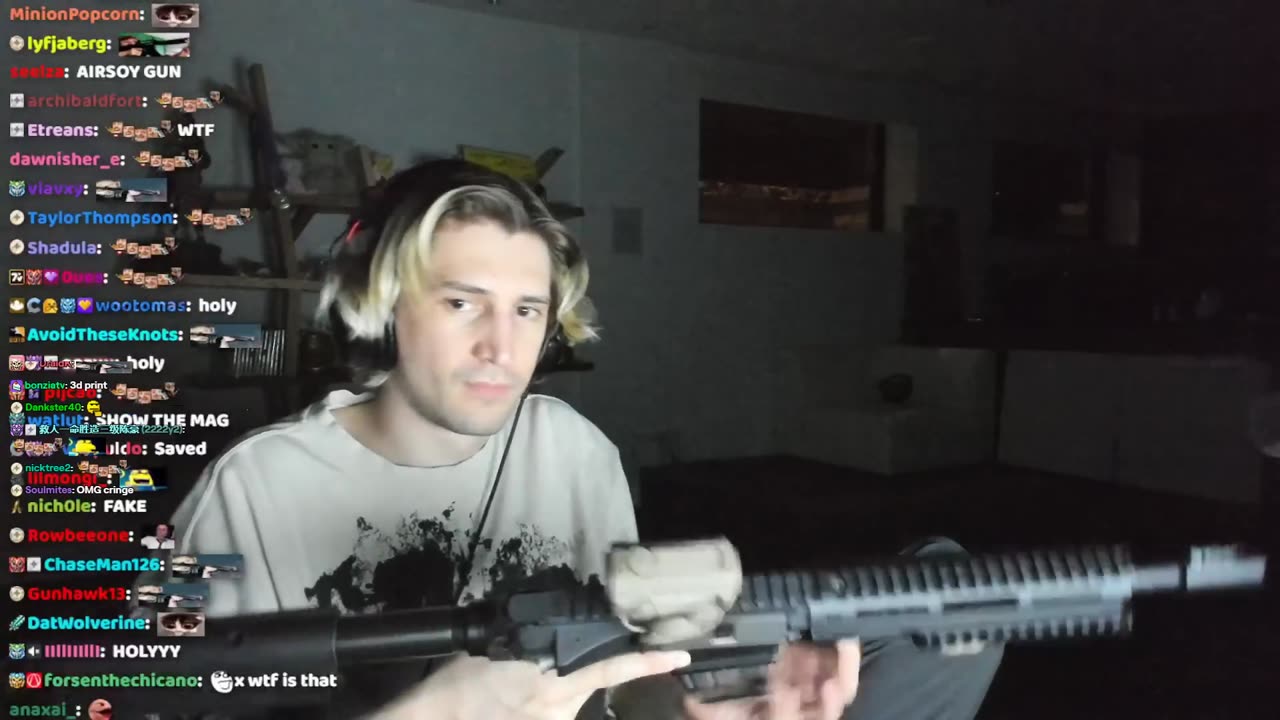 XQC brought the strap out 😂