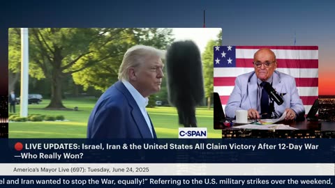 America’s Mayor Live (697): Israel, Iran & the US All Claim Victory After 12-Day War—Who Really Won?