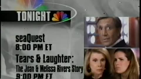 May 15, 1994 - Marv Albert Promotes 'seaQuest' & Joan Rivers TV Movie