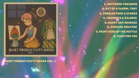 Quiet Productivity Waves Vol. 1: Deep Focus Ambient Music for Study, Work & Concentration